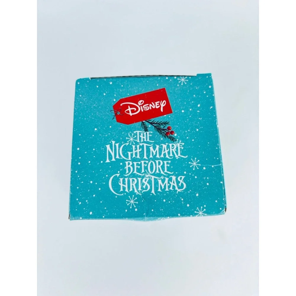 Disney Jack Skellington Christmas Santa Hat Drinking Glass 16 Oz Nightmare‎ Tim